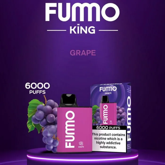 FUMMO KING DISPOSSABLE 6000 PUFFS IN UAE 4