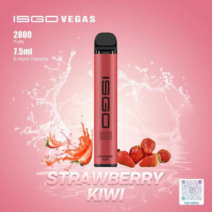 Isgo vegas disposable 2800 puffs Strawberry Kiwi