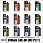 Crown Bar 40,000 Puffs Disposable Vape