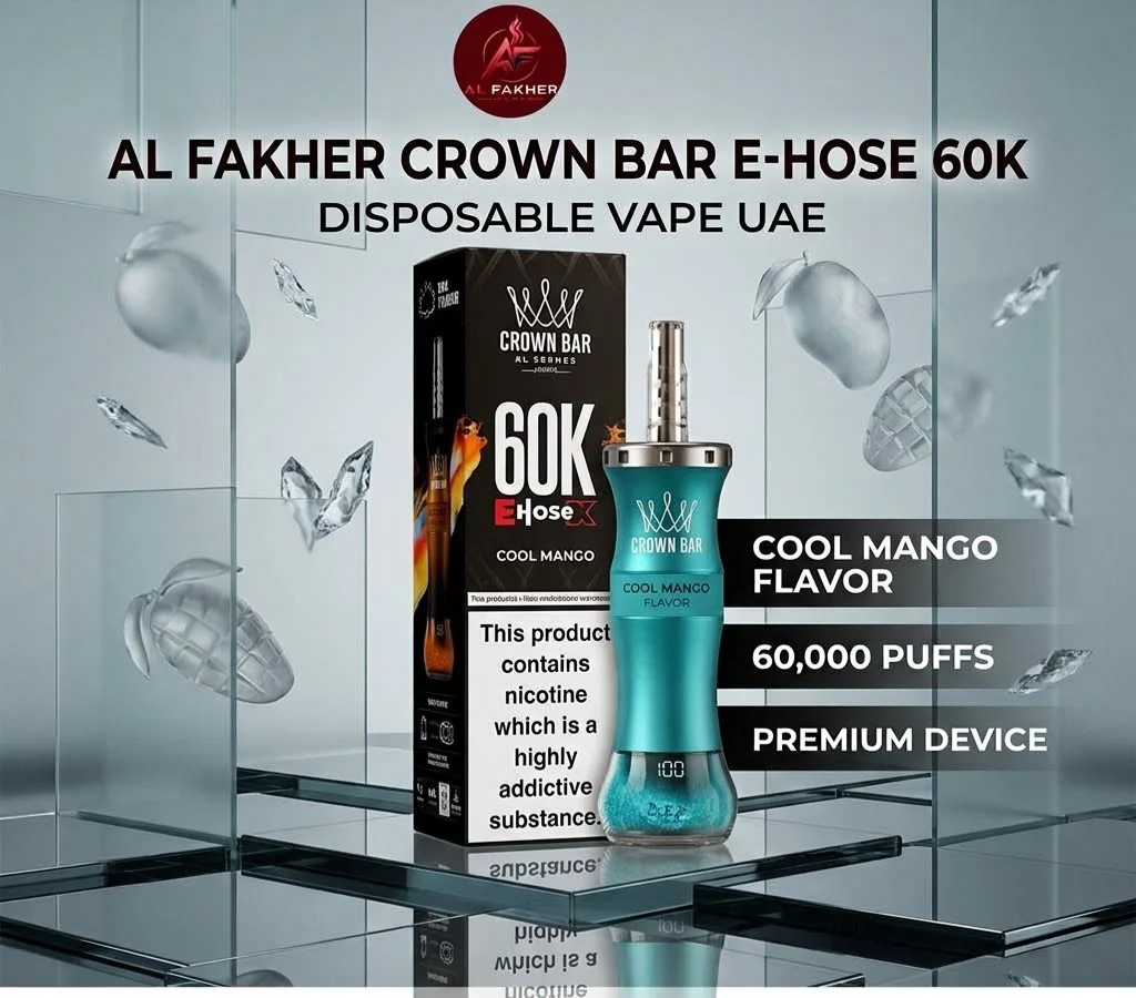 WhatsApp Image 2026-10-02 at 4.28.16 PM (1) Al Fakher Crown Bar E Hose X 60000 Puffs Cool Mango in Dubai UAE - Image 1
