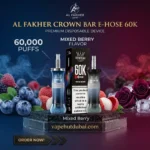 Al Fakher E Hose X 60000 Puffs Crown Bar Mixed Berry