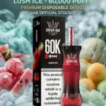 Al Fakher E Hose X 60000 Puffs Crown Bar Lush Ice